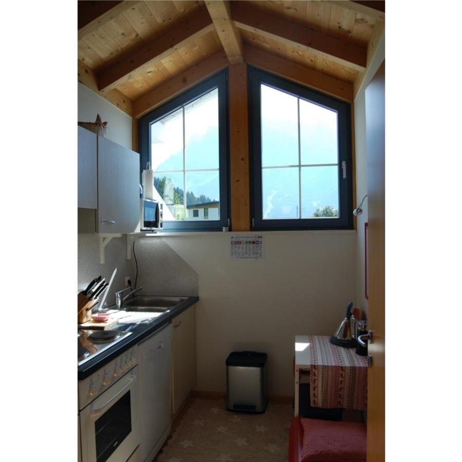 Panoramablick Appartement Lermoos Buitenkant foto