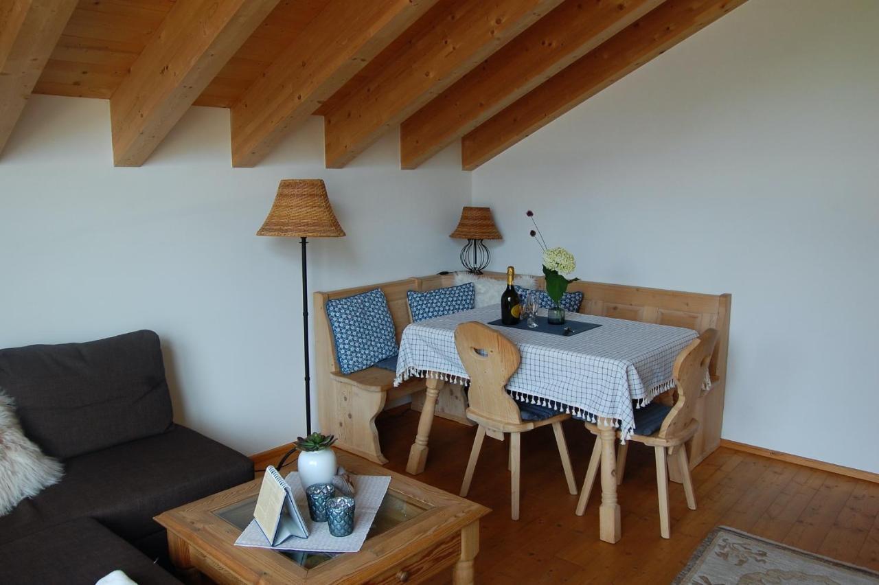 Panoramablick Appartement Lermoos Buitenkant foto