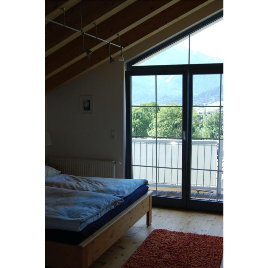 Panoramablick Appartement Lermoos Buitenkant foto