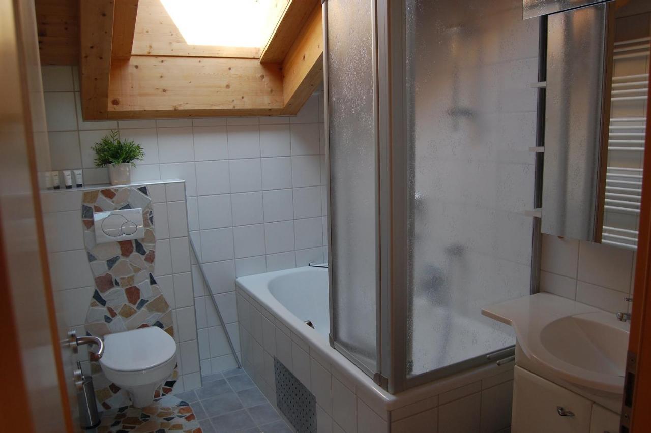Panoramablick Appartement Lermoos Buitenkant foto