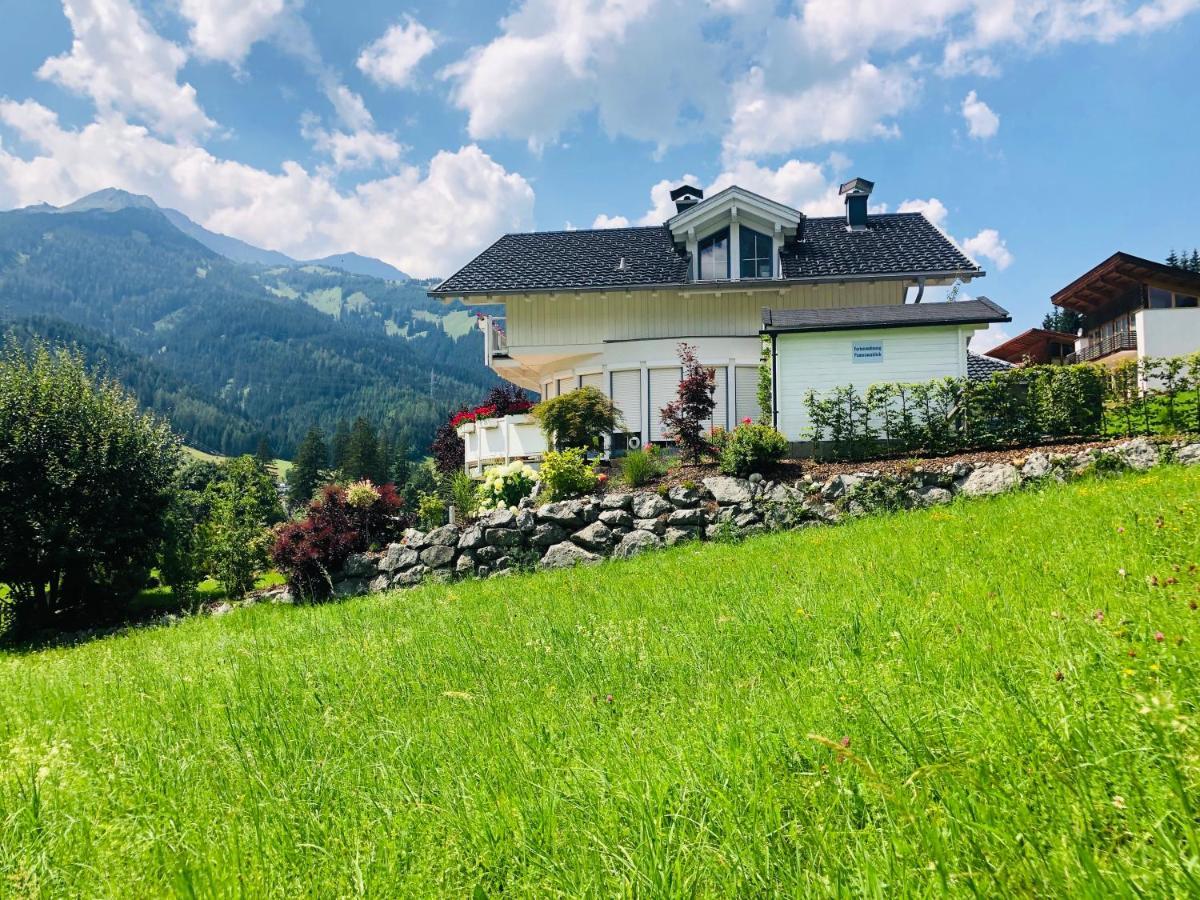 Panoramablick Appartement Lermoos Buitenkant foto