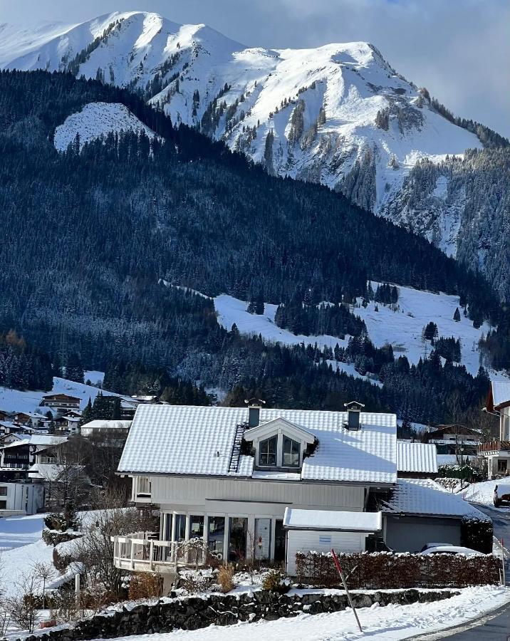 Panoramablick Appartement Lermoos Buitenkant foto